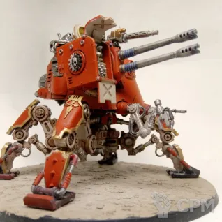 Описание картинки Adeptus Mechanicus Onager Dunecrawler от MiniaturesFAN по цене 6 600руб | Свободный Рынок Миниатюр - СРМ