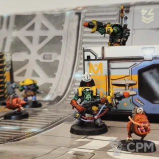 Описание картинки Kill Team: Wrecka Krew (comics style) от RobinGrib по цене 10 000руб | Свободный Рынок Миниатюр - СРМ