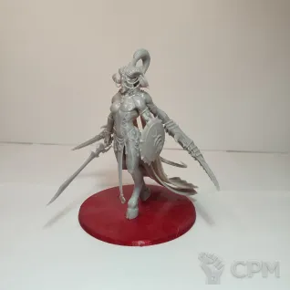 Описание картинки Shalaxi Helbane / Keeper Of Secrets 2 от WastelandMiniatures по цене 1 400руб | Свободный Рынок Миниатюр - СРМ