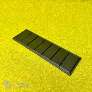 Описание картинки Movements tray для баз 25х50мм 7х1 (1шт) от Миниатюры и фигурки по цене 80руб | Свободный Рынок Миниатюр - СРМ