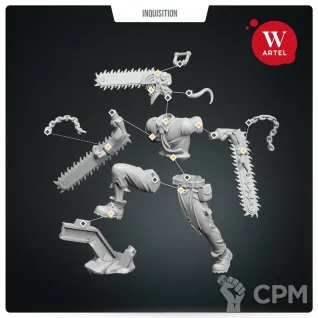 Описание картинки Миниатюра The Buzzblade Demon от Артель W по цене 1 195руб | Свободный Рынок Миниатюр - СРМ