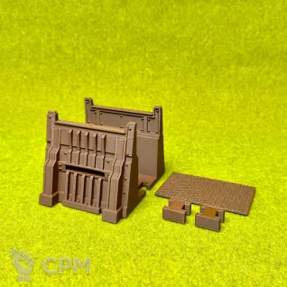 Описание картинки Террейн "Стена стандарт 2шт" от Миниатюры и фигурки по цене 500руб | Свободный Рынок Миниатюр - СРМ