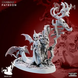 Описание картинки Goblin Moon King от Barduck Miniatures по цене 285руб | Свободный Рынок Миниатюр - СРМ