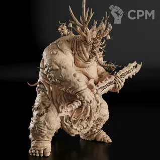 Описание картинки Great Unclean One Nurgle Фигурка (Warhammer) от GAS3TXD  по цене 4 900руб | Свободный Рынок Миниатюр - СРМ