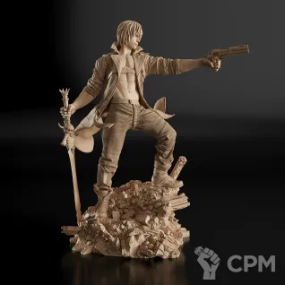 Описание картинки Dante Фигурка (Devil May Cry) от GAS3TXD  по цене 3 600руб | Свободный Рынок Миниатюр - СРМ