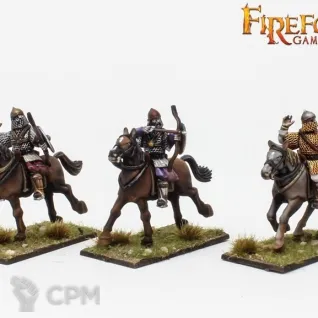 Описание картинки Byzantine Horse Archers от Base 28 по цене 3 000руб | Свободный Рынок Миниатюр - СРМ