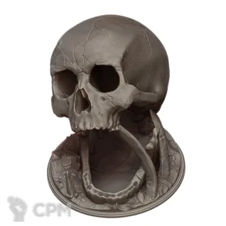 Описание картинки Dice Tower - Skull (FDM) от 3Д печать миниатюр по цене 2 253руб | Свободный Рынок Миниатюр - СРМ