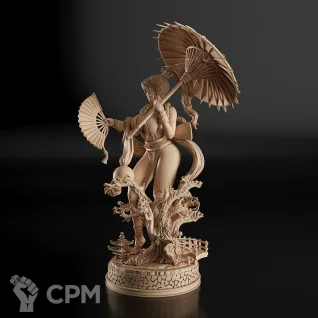 Описание картинки Mai Shiranui Фигурка (King of Fighters) от GAS3TXD  по цене 3 600руб | Свободный Рынок Миниатюр - СРМ