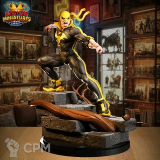 Описание картинки Iron Fist - Marvel Crisis Protocol от Critical Print по цене 340руб | Свободный Рынок Миниатюр - СРМ