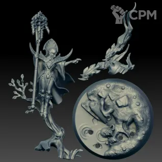 Описание картинки Lorai, Child of the Abyss (Scan) от AxeL's Forge по цене 300руб | Свободный Рынок Миниатюр - СРМ