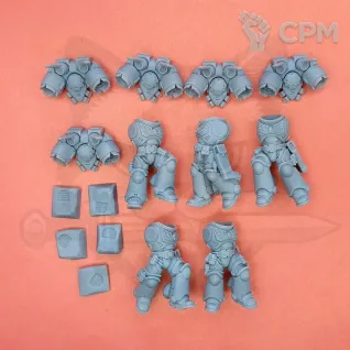 Описание картинки Assault Intercessors With Jump Packs от  по цене 1 200руб | Свободный Рынок Миниатюр - СРМ