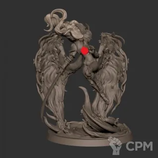 Описание картинки МАЛЕНИЯ (Elden Ring) вторая фаза, масштаб 35мм от Mind Mash print  по цене 890руб | Свободный Рынок Миниатюр - СРМ