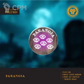 Описание картинки Malifaux Paranoia от TerraCutter по цене 35руб | Свободный Рынок Миниатюр - СРМ