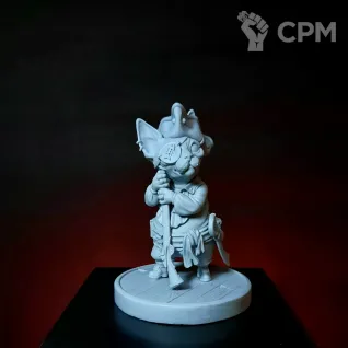 Описание картинки Тощий Шэгги | Коллекционная миниатюра 70 мм от Blood Carrot Knights по цене 1 350руб | Свободный Рынок Миниатюр - СРМ