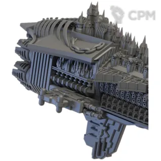 Описание картинки The Nightfall - Gloriana-class Battleship от 3Д печать миниатюр по цене 3 522руб | Свободный Рынок Миниатюр - СРМ