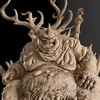 Описание картинки Ku'Gath Nurgle Фигурка (Warhammer) от GAS3TXD  по цене 5 900руб | Свободный Рынок Миниатюр - СРМ