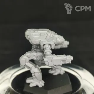 Описание картинки Pouncer Prime (40 тонн) от Dwarf Pirate Foundry по цене 450руб | Свободный Рынок Миниатюр - СРМ