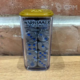 Описание картинки High Elf Realms Dice Set от WarhammerBaby по цене 5 000руб | Свободный Рынок Миниатюр - СРМ