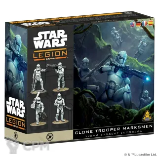 Описание картинки Star Wars: Legion – Clone Trooper Marksmen от StarkLogistics по цене 5 880руб | Свободный Рынок Миниатюр - СРМ