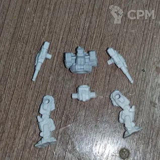 Описание картинки Блэкджек BJ-1 (45 тонн) от Dwarf Pirate Foundry по цене 450руб | Свободный Рынок Миниатюр - СРМ