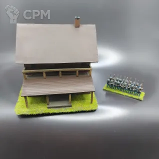 Описание картинки Ферма в масштабе 1/100 Epic Battles: North American (15mm) покрас от V130177@mail.ru по цене 700руб | Свободный Рынок Миниатюр - СРМ