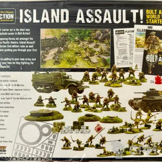 Описание картинки Bolt Action Island Assault starter (стартовый набор) от Mini Wargame по цене 12 950руб | Свободный Рынок Миниатюр - СРМ
