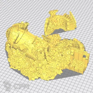Описание картинки Ruined Observatory от F4Mp по цене 2 100руб | Свободный Рынок Миниатюр - СРМ