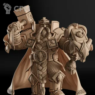 Описание картинки Magni Bronzebeard Фигурка (World of Warcraft) от GAS3TXD  по цене 4 300руб | Свободный Рынок Миниатюр - СРМ