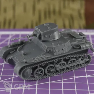 Описание картинки Немецкий легкий танк Panzer l А с 20мм пушкой Бреда / масштаб 1:56/ 28мм от DModels по цене 400руб | Свободный Рынок Миниатюр - СРМ