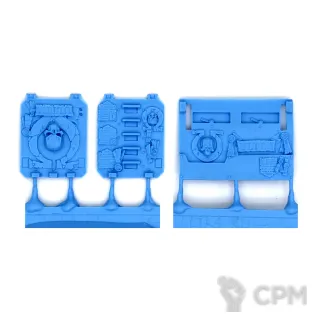 Описание картинки ULTRAMARINES RHINO DOORS AND FRONTPLATE от TPC по цене 370руб | Свободный Рынок Миниатюр - СРМ