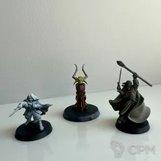 Описание картинки Gandalf &amp; Eowyn от Paul_Konovan по цене 2 000руб | Свободный Рынок Миниатюр - СРМ