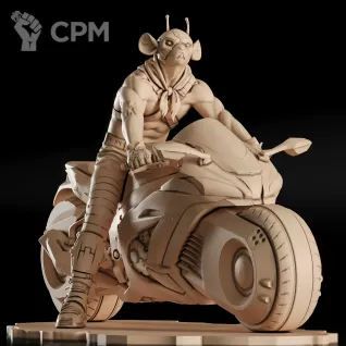 Описание картинки Vinni Фигурка (Biker Mice from Mars) от GAS3TXD  по цене 5 400руб | Свободный Рынок Миниатюр - СРМ