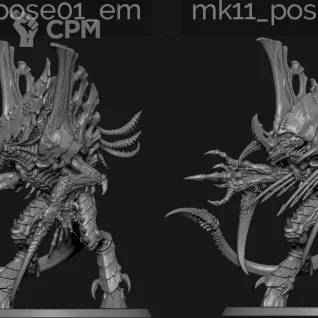 Описание картинки Carnifex от MrMetalHorror по цене 1 200руб | Свободный Рынок Миниатюр - СРМ