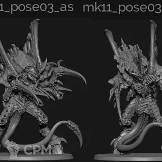 Описание картинки Carnifex от MrMetalHorror по цене 1 200руб | Свободный Рынок Миниатюр - СРМ
