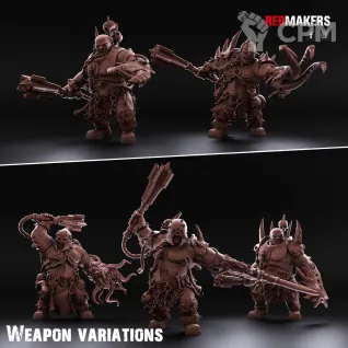 Описание картинки Traitor guard ogryn от Daniilfedyakov по цене 400руб | Свободный Рынок Миниатюр - СРМ