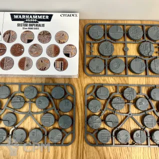 Описание картинки Базы Warhammer 40000 sector imperialis 32mm &amp; 40mm round bases от Paul_Konovan по цене 2 600руб | Свободный Рынок Миниатюр - СРМ