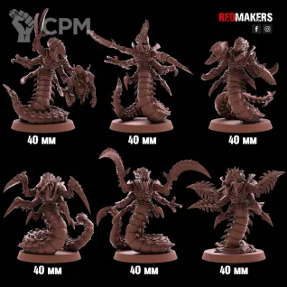 Описание картинки Kill Squad- Swarnids от WebWay 3D по цене 2 100руб | Свободный Рынок Миниатюр - СРМ