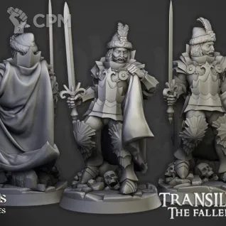 Описание картинки Vampire Lord от Barduck Miniatures по цене 243руб | Свободный Рынок Миниатюр - СРМ