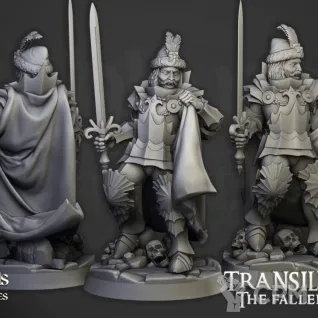 Описание картинки Vampire Lord от Barduck Miniatures по цене 243руб | Свободный Рынок Миниатюр - СРМ