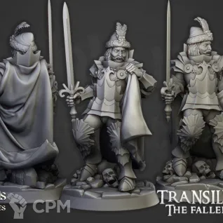 Описание картинки Vampire Lord от Barduck Miniatures по цене 243руб | Свободный Рынок Миниатюр - СРМ