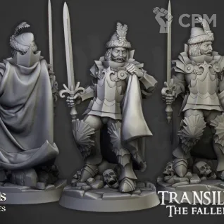 Описание картинки Vampire Lord от Barduck Miniatures по цене 243руб | Свободный Рынок Миниатюр - СРМ