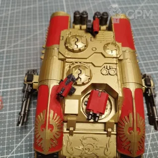 Описание картинки Venerable Land Raider Adeptus Custodes от ardraug по цене 1 900руб | Свободный Рынок Миниатюр - СРМ