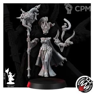 Описание картинки RENEGADES OF PAIN WITCH COVEN Ковен Ведьм Ренегатов от WastelandMiniatures по цене 680руб | Свободный Рынок Миниатюр - СРМ