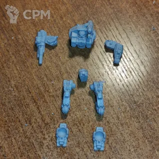 Описание картинки Соджурнер Prime (60 тонн) от Dwarf Pirate Foundry по цене 450руб | Свободный Рынок Миниатюр - СРМ