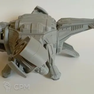 Описание картинки Grasshopper Small Dropship от Printopocalypse 3D по цене 1 500руб | Свободный Рынок Миниатюр - СРМ