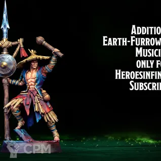 Описание картинки Earth-Furrow Spearman от Manufactorum76 по цене 800руб | Свободный Рынок Миниатюр - СРМ