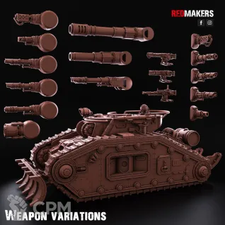 Описание картинки Bastion – Solar Heavy Tank – Imperial Force от WebWay 3D по цене 4 650руб | Свободный Рынок Миниатюр - СРМ