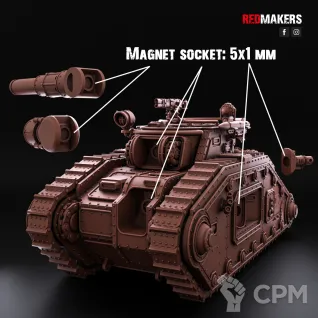Описание картинки Bastion – Solar Heavy Tank – Imperial Force от WebWay 3D по цене 4 650руб | Свободный Рынок Миниатюр - СРМ