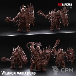 Описание картинки Traitor guard ogryn от Daniilfedyakov по цене 400руб | Свободный Рынок Миниатюр - СРМ