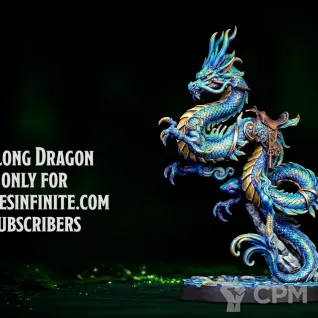 Описание картинки Yalong Dragon от Manufactorum76 по цене 650руб | Свободный Рынок Миниатюр - СРМ